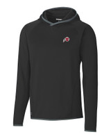 Utah Utes Cutter & Buck Mens Traverse Hoodie Black Mannequin