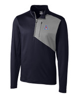 Arizona Wildcats Cutter & Buck Shaw Hybrid Half Zip Liberty Navy Mannequin