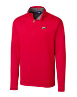 Arkansas Razorbacks Cutter & Buck Evergreen Reversible Mens Big & Tall Quarter Zip Pullover Red Mannequin
