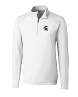 Michigan State Spartans Cutter & Buck Williams Half Zip White Mannequin
