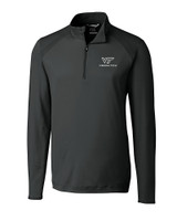 Virginia Tech Hokies Cutter & Buck Williams Half Zip Black Mannequin