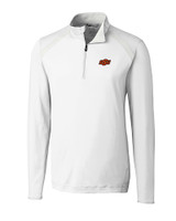 Oklahoma State Cowboys Cutter & Buck Williams Half Zip White Mannequin