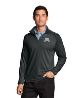 Minnesota Golden Gophers Cutter & Buck Williams Half Zip Black Front