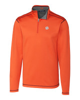 Clemson Tigers Cutter & Buck Evergreen Reversible Overknit College Orange Mannequin