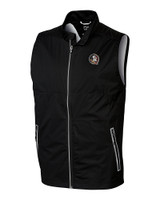 Florida State Seminoles Cutter & Buck Fairway Full Zip Vest Black Mannequin
