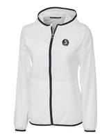 Florida State Seminoles Cutter & Buck Womens Breaker Hooded Jacket White Mannequin