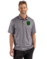 Austin FC - Cutter & Buck Pike Recycled Lattice Print Mens Big & Tall Polo Black Front