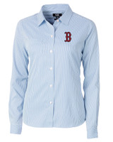 Boston Red Sox Ladies' Versatech Pinstripe Shirt IND_MANN_HG 1