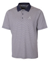 Atlanta Braves Big & Tall Forge Polo Tonal Stripe  LYN_MANN_HG 1
