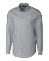 Atlanta Braves Big & Tall Stretch Oxford Shirt CC_MANN_HG 1