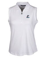 Miami Marlins Ladies' Forge Sleeveless Polo WH_MANN_HG 1