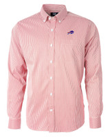 Buffalo Bills Versatech Pinstripe Shirt RD_MANN_HG 1