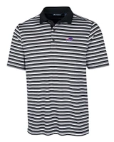 Buffalo Bills Cutter & Buck Mens Forge Polo Multi Stripe Black Mannequin