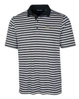 Green Bay Packers Cutter & Buck Big & Tall Forge Polo Multi Stripe Black Mannequin