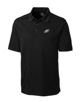 Philadelphia Eagles Cutter & Buck Northgate CB DryTec Short Sleeve Big & Tall Polo Black Mannequin