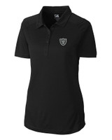 Las Vegas Raiders Cutter & Buck Northgate Short Sleeve Womens Polo BL_MANN_HG 