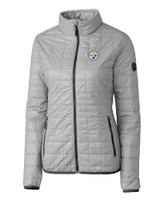 Pittsburgh Steelers Ladies' Rainier Jacket POL_MANN_HG 1