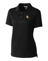 Baylor Bears Cutter & Buck Advantage Eco Tri-Blend Pique Womens Polo BL_MANN_HG 