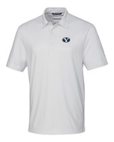 Brigham Young Cougars Pike Polo Double Dot Print WH_MANN_HG 1