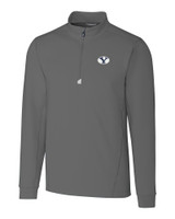 Brigham Young Cougars Big & Tall Traverse Half-Zip EG_MANN_HG 1