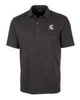 Michigan State Spartans Big & Tall Advantage Jersey Polo BLH_MANN_HG 1