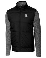 Michigan State Spartans Stealth Full-Zip BL_MANN_HG 1