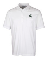 Michigan State Spartans Advantage Jersey Polo WH_MANN_HG 1