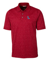 Ole Miss Rebels Cutter & Buck Advantage Tri-Blend Space Dye Mens Big and Tall Polo DCR_MANN_HG 