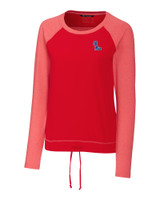 Ole Miss Rebels Ladies' Response Hybrid Top RD_MANN_HG 1