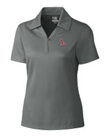 Ole Miss Rebels Cutter & Buck Genre Textured Solid Womens Polo EG_MANN_HG 