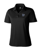 Memphis Tigers Cutter & Buck Genre Textured Solid Womens Polo Black Mannequin