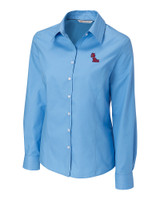 Ole Miss Rebels Cutter & Buck Epic Easy Care Fine Twill Womens Long Sleeve Dress Shirt ALS_MANN_HG 