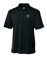 Memphis Tigers Cutter & Buck CB Drytec Genre Textured Solid Mens Big and Tall Polo Black Mannequin