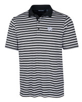 Kentucky Wildcats Cutter & Buck Mens Forge Polo Multi Stripe Black Mannequin