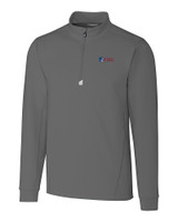 Fairleigh Dickinson Knights Cutter & Buck Traverse Stretch Eco Quarter Zip Mens Pullover EG_MANN_HG 