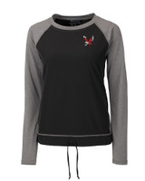 Eastern Washington Eagles Cutter & Buck Response Lightweight Hybrid Womens Pullover Windbreaker BL_MANN_HG 