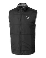 Eastern Washington Eagles Cutter & Buck Stealth Hybrid Quilted Mens Windbreaker Vest BL_MANN_HG 