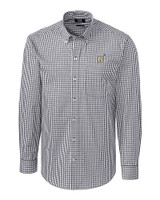 Navy Midshipmen Cutter & Buck Easy Care Stretch Gingham Mens Big and Tall Long Sleeve Dress Shirt CC_MANN_HG 