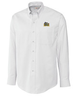 Drexel Dragons Cutter & Buck Epic Easy Care Nailshead Mens Big and Tall Long Sleeve Dress Shirt White Mannequin