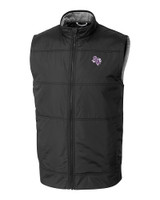 Stephen F Austin Lumberjacks Cutter & Buck Stealth Hybrid Quilted Mens Big and Tall Windbreaker Vest BL_MANN_HG 