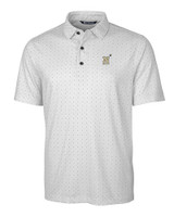 Navy Midshipmen Cutter & Buck Pike Double Dot Print Stretch Mens Big and Tall Polo CC_MANN_HG 