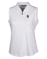 St Johns Red Storm Ladies' Forge Sleeveless Polo WH_MANN_HG 1