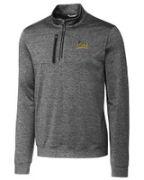 Drexel Dragons Cutter & Buck Stealth Heathered Quarter Zip Mens Pullover EG_MANN_HG 