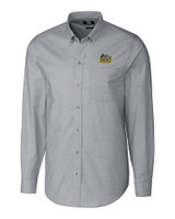 Drexel Dragons Cutter & Buck Stretch Oxford Mens Long Sleeve Dress Shirt CC_MANN_HG 