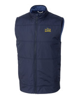 Drexel Dragons Cutter & Buck Stealth Hybrid Quilted Mens Windbreaker Vest LYN_MANN_HG 