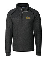 Drexel Dragons Cutter & Buck Mainsail Sweater-Knit Mens Big and Tall Half Zip Pullover Jacket CCH_MANN_HG 