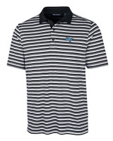 Middle Tennessee Blue Raiders Cutter & Buck Big & Tall Forge Polo Multi Stripe Black Mannequin