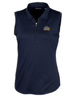 Drexel Dragons Cutter & Buck Forge Stretch Womens Sleeveless Polo LYN_MANN_HG 