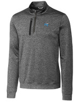 Middle Tennessee Blue Raiders Cutter & Buck Stealth Heathered Mens Big and Tall  Quarter Zip Pullover EG_MANN_HG 