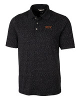 UOP Tigers Cutter & Buck Advantage Tri-Blend Space Dye Mens Big and Tall Polo DKB_MANN_HG 